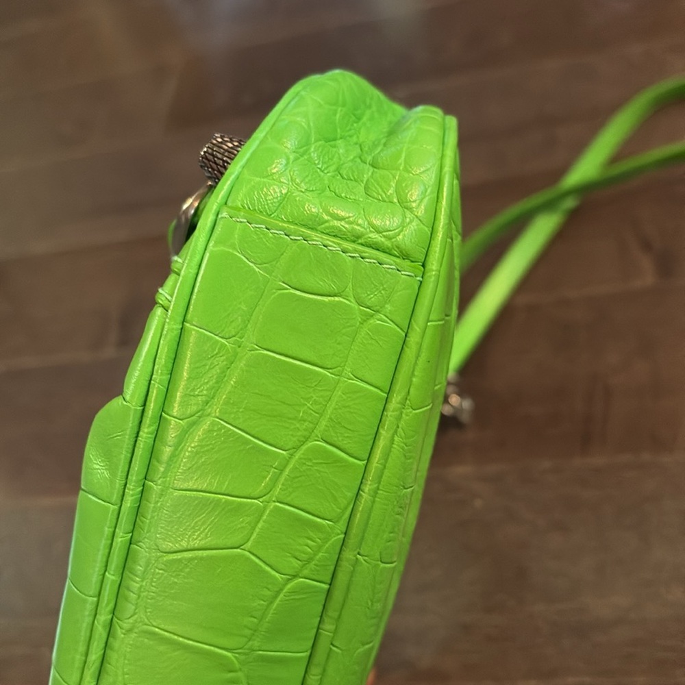 Balenciaga Le Cagole Mini Bag in Acid Green - Picture 10 of 16